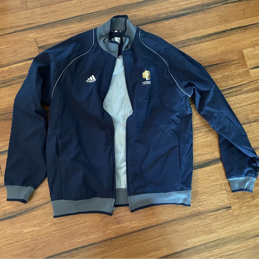 Notre Dame Tennis Adidas sports jacket